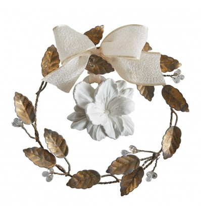 Corona floral perfumada Freesia Délice