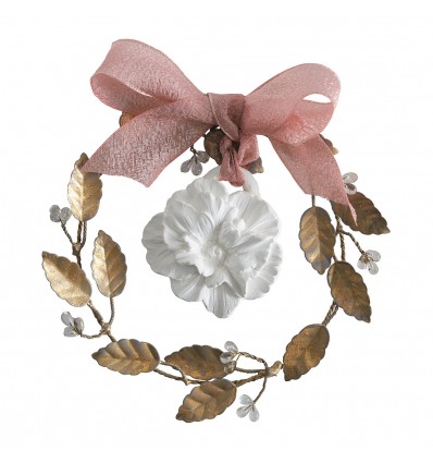 Corona floral perfumada Marquise