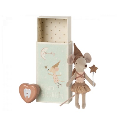 Ratoncita hada de los dientes en caja