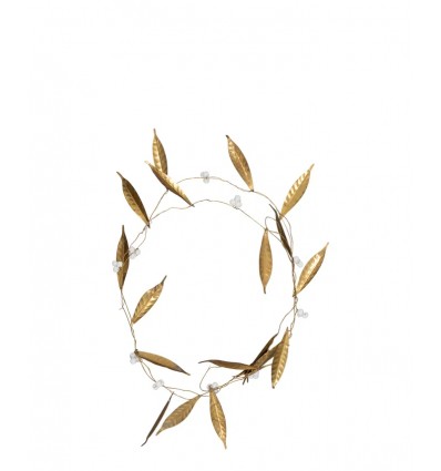 Guirnalda hojas doradas