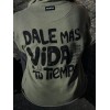 SUDADERA "MÁS VIDA" VERDE