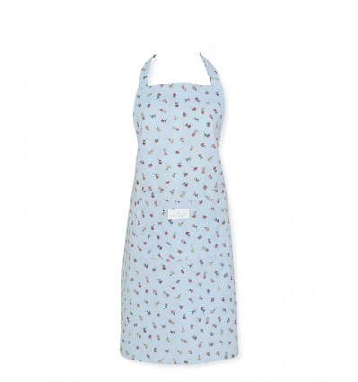 Delantal Lianca azul pálido