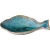 Cuenco Ocean Blue mediano en forma de pez