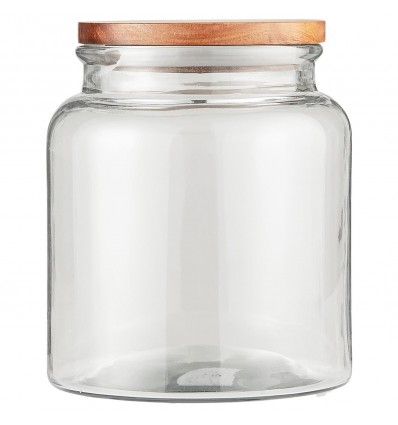 Tarro de cristal con tapa de madera 2350 ml