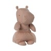 Safari friends, Hipopótamo con falda, Pequeño - Rosa suave