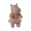 Safari friends, Hipopótamo con falda, Pequeño - Rosa suave
