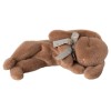 Conejito durmiente de peluche, Pequeño - Marrón claro