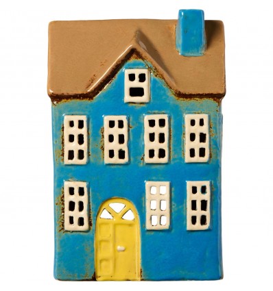 Casa p/vela puerta amarilla