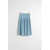 FALDA DENIM PLIEGUES