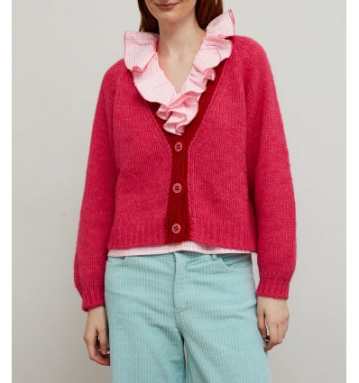 Cardigan Cocoon Rosa