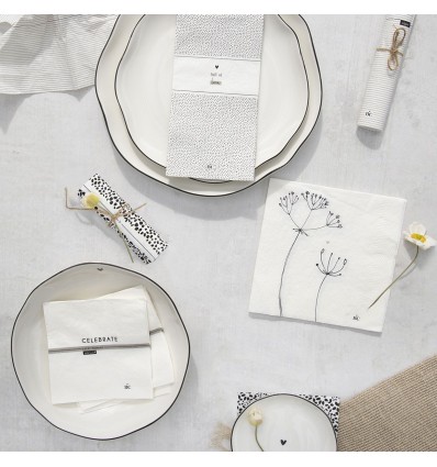 Servilleta de papel Lunares Love