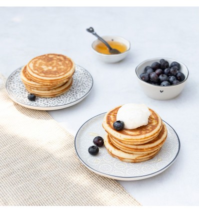 Plato Lunares con corazón