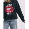 SUDADERA "LABIOS" ROCK YOU