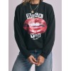 SUDADERA "LABIOS" ROCK YOU