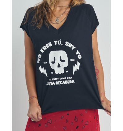 CAMISETA "REGADERA" NEGRA