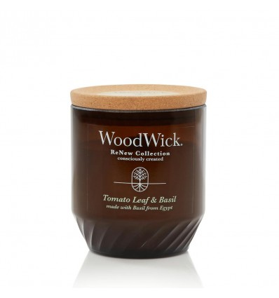 Vela ecológica ReNew mediana Tomato Leaf & Basil