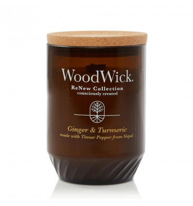 Vela ecológica ReNew grande Ginger & Turmeric