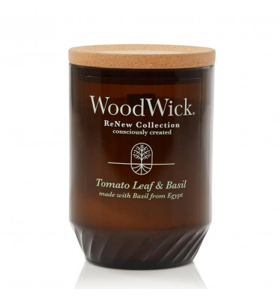 Vela ecológica ReNew grande Tomato Leaf & Basil