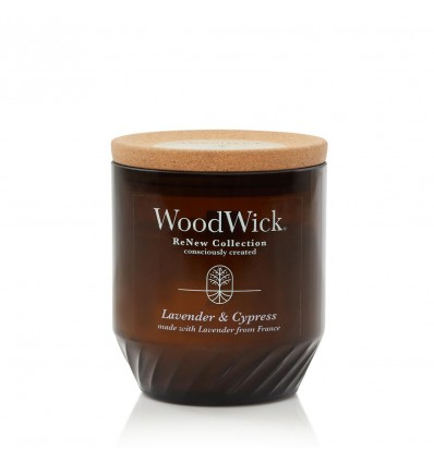 Vela ecológica ReNew mediana Lavender & Cypress