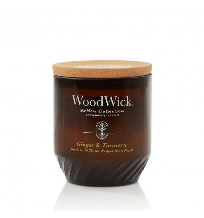 Vela ecológica ReNew mediana Ginger & Turmeric