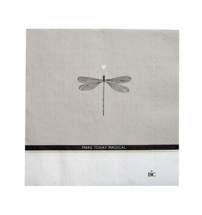 Servilleta de papel Libélula