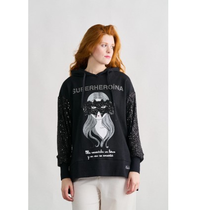 SUDADERA SUPERHEROÍNA