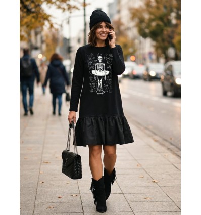 VESTIDO NEGRO "BALLET"