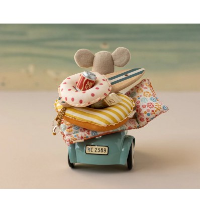 Coche, Ratón - Azul claro