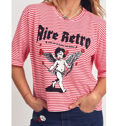CAMISETA "CUPIDA" RAYAS