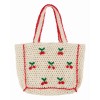 Bolso Cerezas de crochet