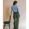 CAMISETA DE RAYAS CON BOTONES- IDA-EVANIA