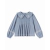 BLUSA BORDADA AZUL 