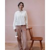 BLUSA CUELLO ENCAJE