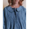 BLUSA CHAMBRAY PLISADA 