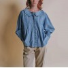 BLUSA CHAMBRAY PLISADA 