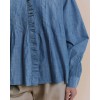 BLUSA CHAMBRAY PLISADA 