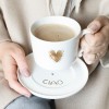 Taza Corazón dorado