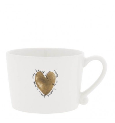 Taza Corazón dorado