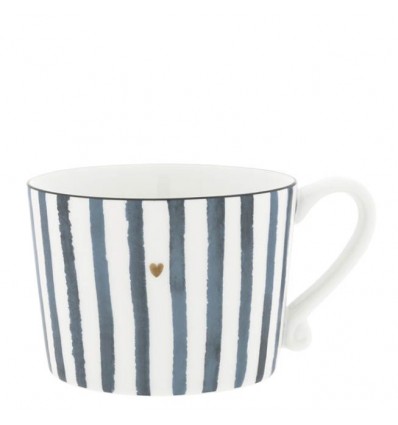 Taza Rayas azules
