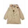 PARKA DE MUJER BEIGE 