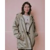 PARKA DE MUJER BEIGE 